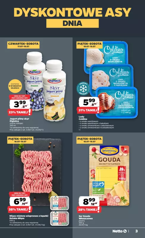 Netto - gazetka promocyjna Gazetka Spożywcza   - strona 3