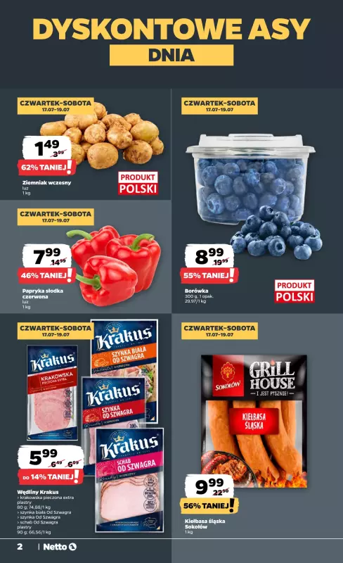 Netto - gazetka promocyjna Gazetka Spożywcza   - strona 2