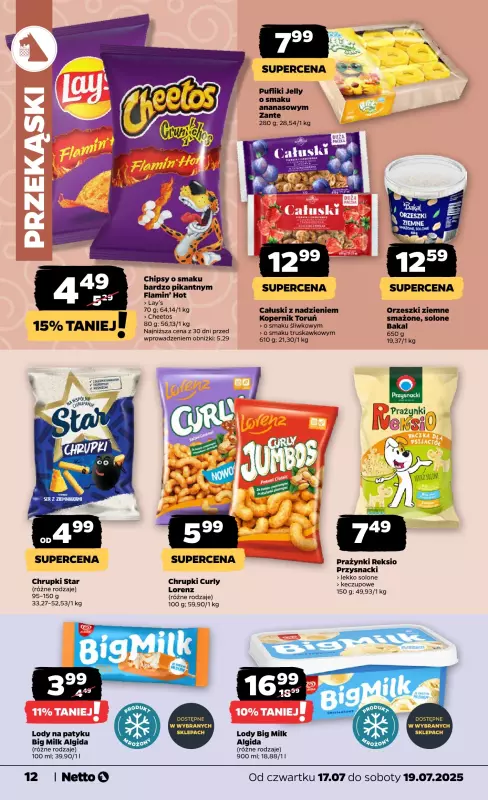 Netto - gazetka promocyjna Gazetka Spożywcza od czwartku 17.07 do soboty 19.07 - strona 12