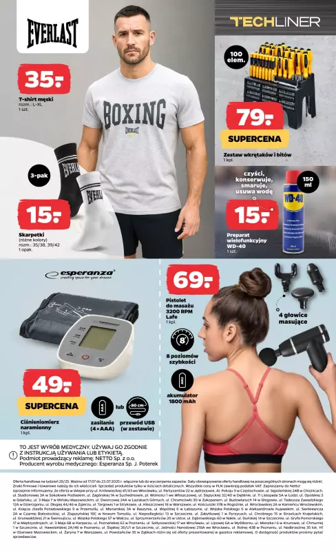 Netto - gazetka promocyjna Gazetka Non Food od czwartku 17.07 do środy 23.07 - strona 9