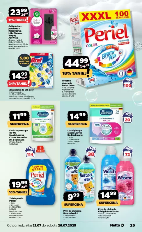 Netto - gazetka promocyjna Gazetka Spożywcza od poniedziałku 21.07 do soboty 26.07 - strona 25