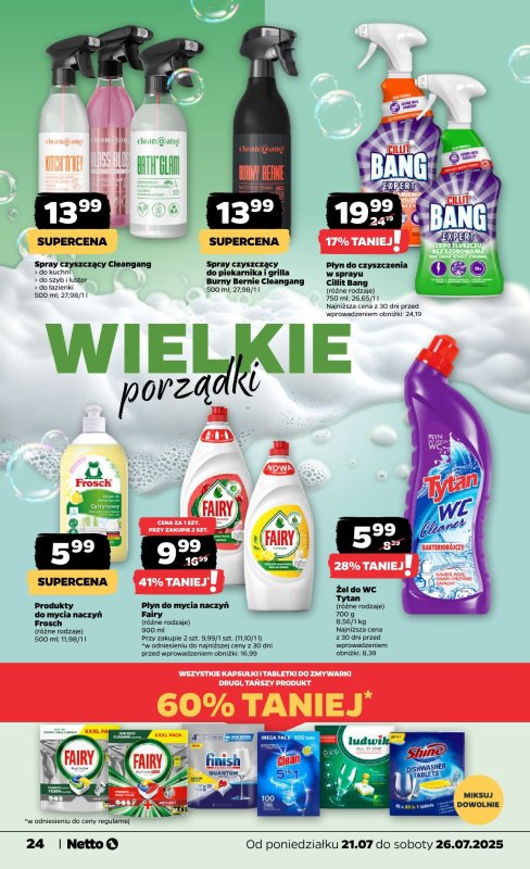 Netto - gazetka promocyjna Gazetka Spożywcza od poniedziałku 21.07 do soboty 26.07 - strona 24