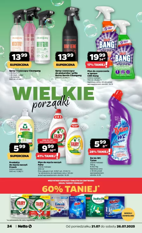 Netto - gazetka promocyjna Gazetka Spożywcza od poniedziałku 21.07 do soboty 26.07 - strona 24