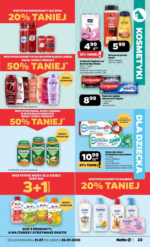 Netto - gazetka promocyjna Gazetka Spożywcza od poniedziałku 21.07 do soboty 26.07 - strona 23