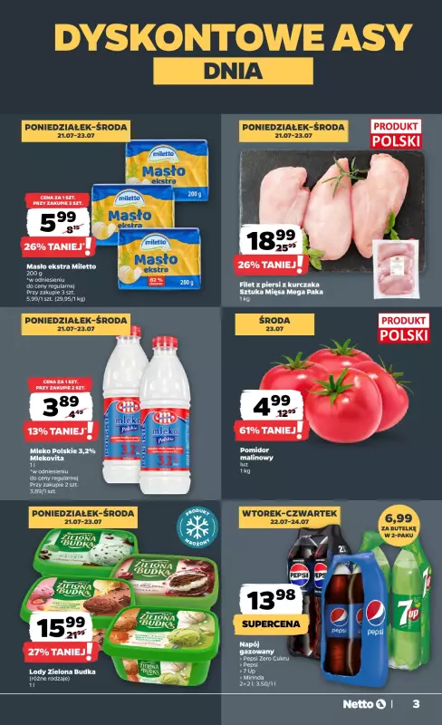 Netto - gazetka promocyjna Gazetka Spożywcza   - strona 3