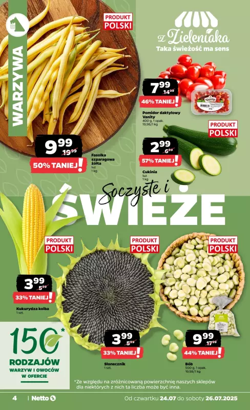Netto - gazetka promocyjna Gazetka Spożywcza od czwartku 24.07 do soboty 26.07 - strona 4