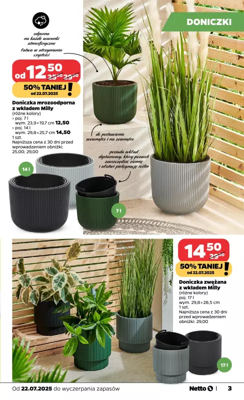 Netto - gazetka promocyjna Katalog Ogród  do czwartku 31.07 - strona 3