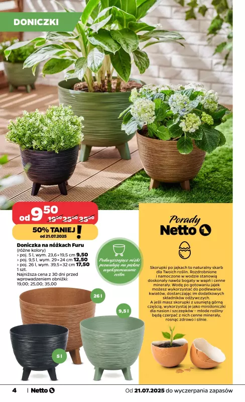 Netto - gazetka promocyjna Katalog Ogród  do czwartku 31.07 - strona 4