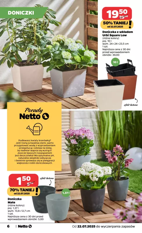 Netto - gazetka promocyjna Katalog Ogród  do czwartku 31.07 - strona 6