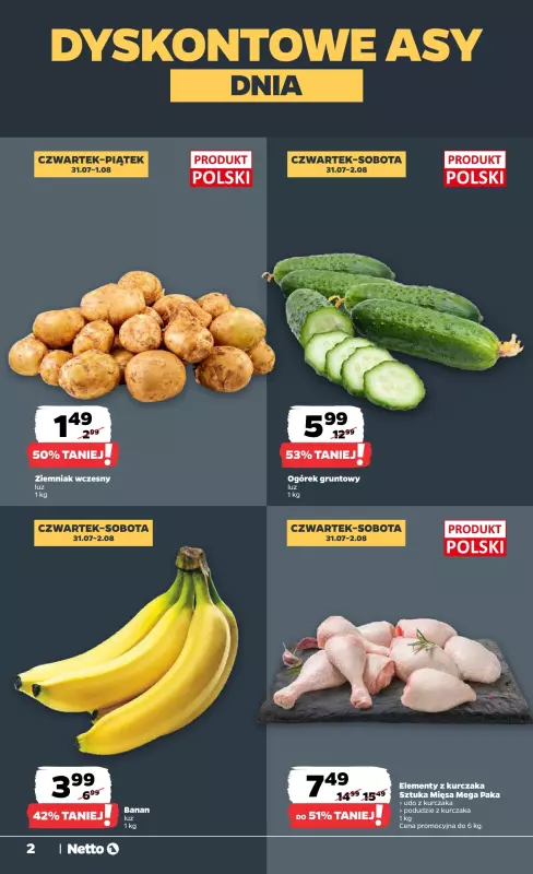 Netto - gazetka promocyjna Gazetka Spożywcza   - strona 2