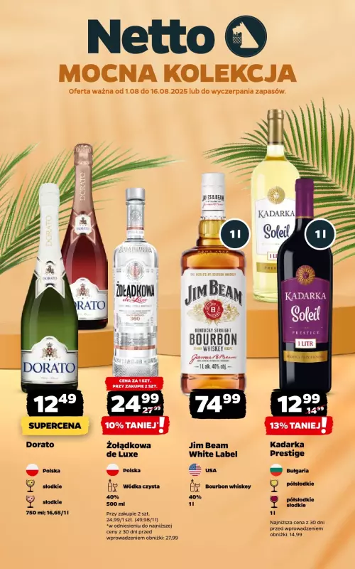 Netto - gazetka promocyjna Mocna Kolekcja  