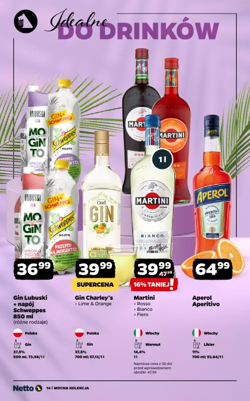 Netto - gazetka promocyjna Mocna Kolekcja od piątku 01.08 do soboty 16.08 - strona 14