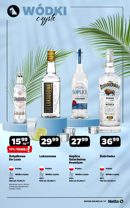 Netto - gazetka promocyjna Mocna Kolekcja od piątku 01.08 do soboty 16.08 - strona 17