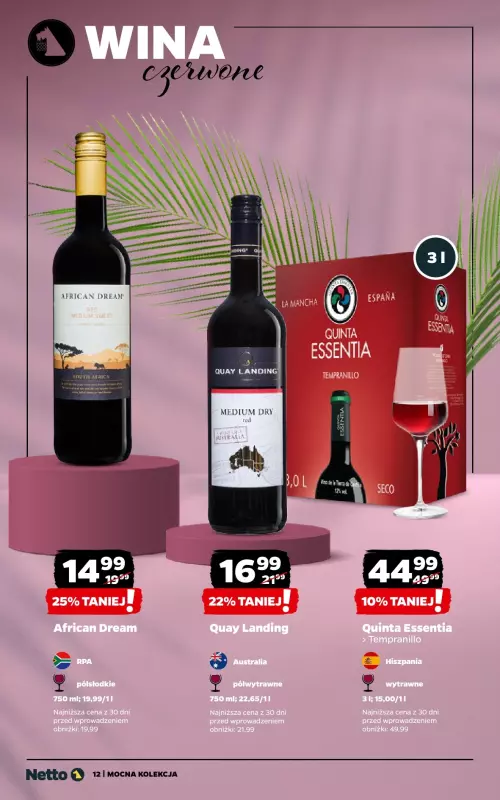 Netto - gazetka promocyjna Mocna Kolekcja od piątku 01.08 do soboty 16.08 - strona 12