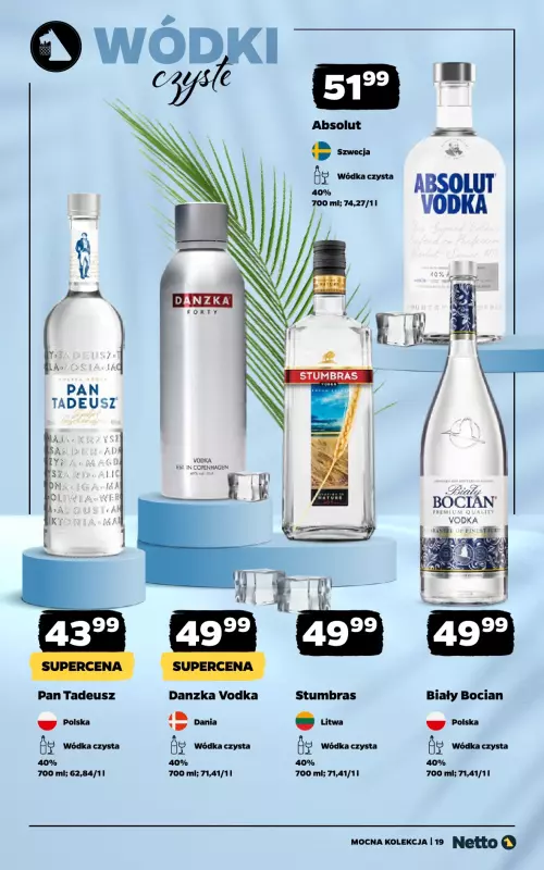 Netto - gazetka promocyjna Mocna Kolekcja od piątku 01.08 do soboty 16.08 - strona 19