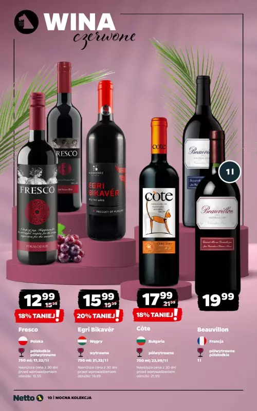 Netto - gazetka promocyjna Mocna Kolekcja od piątku 01.08 do soboty 16.08 - strona 10