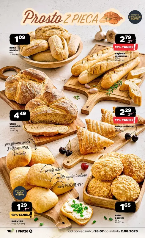 Netto - gazetka promocyjna Gazetka Spożywcza od poniedziałku 28.07 do soboty 02.08 - strona 18