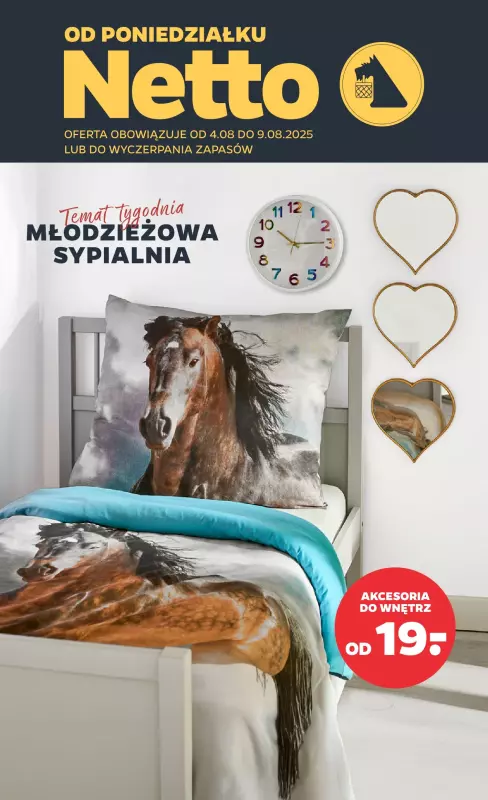 Netto - gazetka promocyjna Gazetka Non Food od poniedziałku 04.08 do soboty 09.08