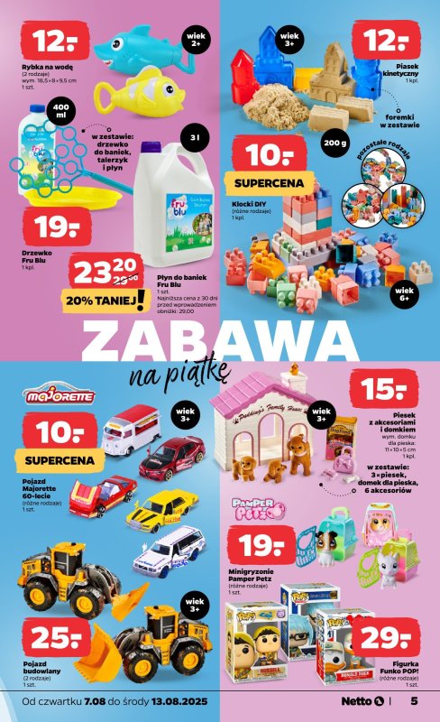 Netto - gazetka promocyjna Gazetka Non Food od czwartku 07.08 do środy 13.08 - strona 5