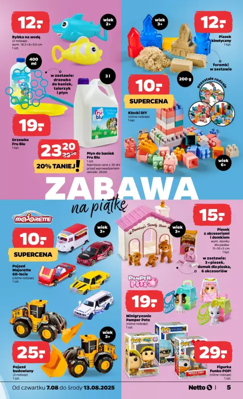 Netto - gazetka promocyjna Gazetka Non Food od czwartku 07.08 do środy 13.08 - strona 5