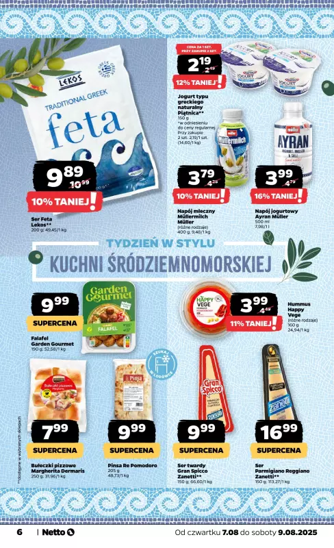 Netto - gazetka promocyjna Gazetka Spożywcza od czwartku 07.08 do soboty 09.08 - strona 6