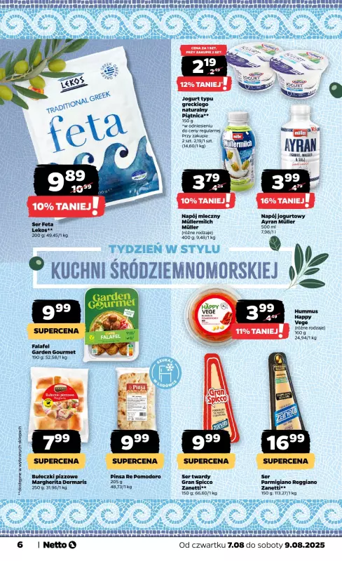 Netto - gazetka promocyjna Gazetka Spożywcza od czwartku 07.08 do soboty 09.08 - strona 6