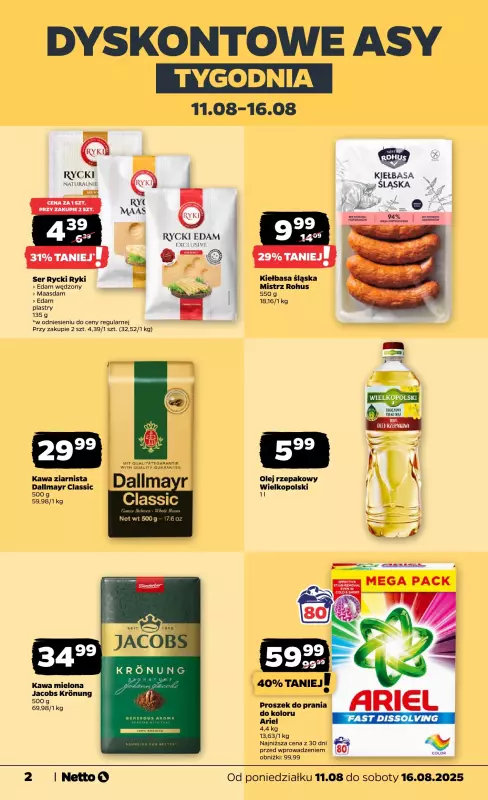 Netto - gazetka promocyjna Gazetka Spożywcza   - strona 2