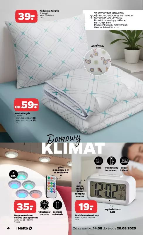 Netto - gazetka promocyjna Gazetka Spożywcza od czwartku 14.08 do soboty 16.08 - strona 22