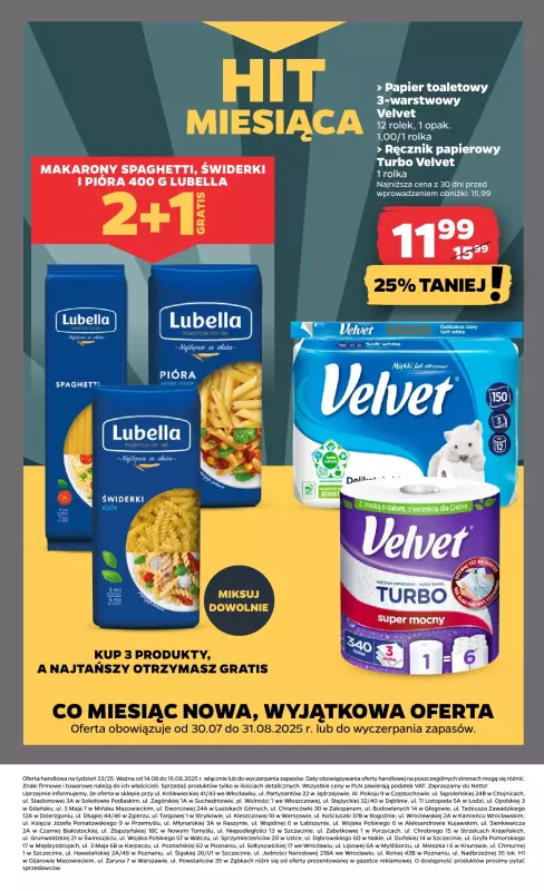 Netto - gazetka promocyjna Gazetka Spożywcza od czwartku 14.08 do soboty 16.08 - strona 17