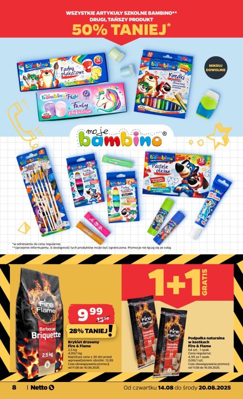 Netto - gazetka promocyjna Gazetka Non Food od czwartku 14.08 do środy 20.08 - strona 8