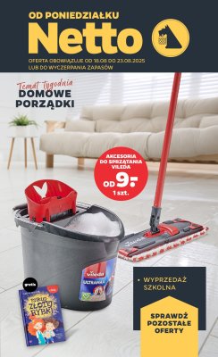 Netto - gazetka promocyjna Gazetka Non Food od poniedziałku 18.08 do soboty 23.08