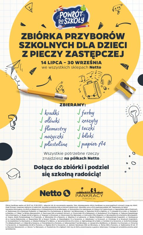 Netto - gazetka promocyjna Katalog Powrót do szkoły od czwartku 14.08 do niedzieli 31.08 - strona 28