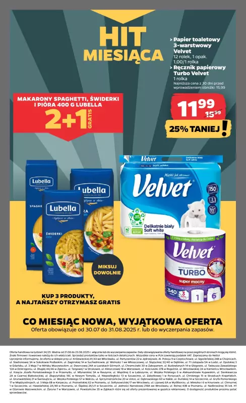 Netto - gazetka promocyjna Gazetka Spożywcza od czwartku 21.08 do soboty 23.08 - strona 17