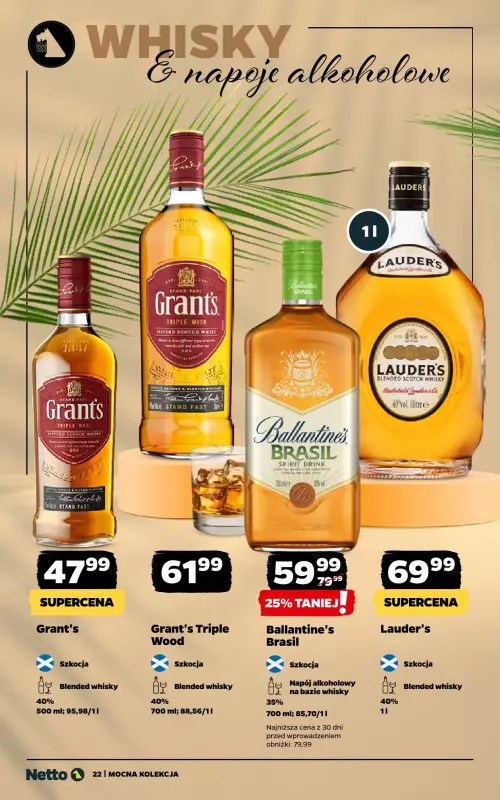 Netto - gazetka promocyjna Mocna Kolekcja od wtorku 19.08 do niedzieli 31.08 - strona 22