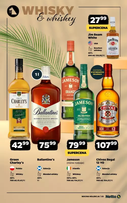 Netto - gazetka promocyjna Mocna Kolekcja od wtorku 19.08 do niedzieli 31.08 - strona 23