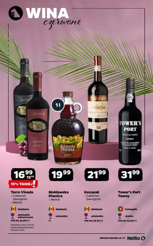 Netto - gazetka promocyjna Mocna Kolekcja od wtorku 19.08 do niedzieli 31.08 - strona 9