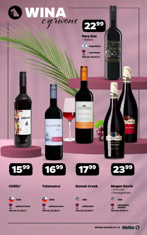 Netto - gazetka promocyjna Mocna Kolekcja od wtorku 19.08 do niedzieli 31.08 - strona 13