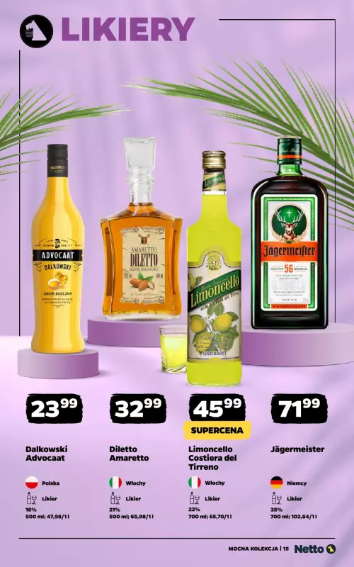 Netto - gazetka promocyjna Mocna Kolekcja od wtorku 19.08 do niedzieli 31.08 - strona 15