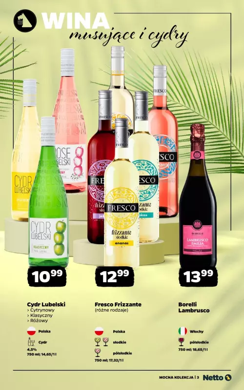 Netto - gazetka promocyjna Mocna Kolekcja od wtorku 19.08 do niedzieli 31.08 - strona 3