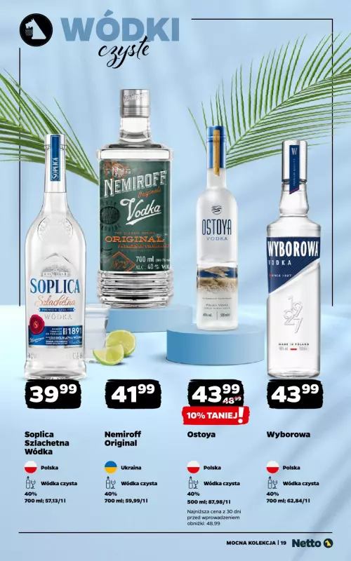 Netto - gazetka promocyjna Mocna Kolekcja od wtorku 19.08 do niedzieli 31.08 - strona 19