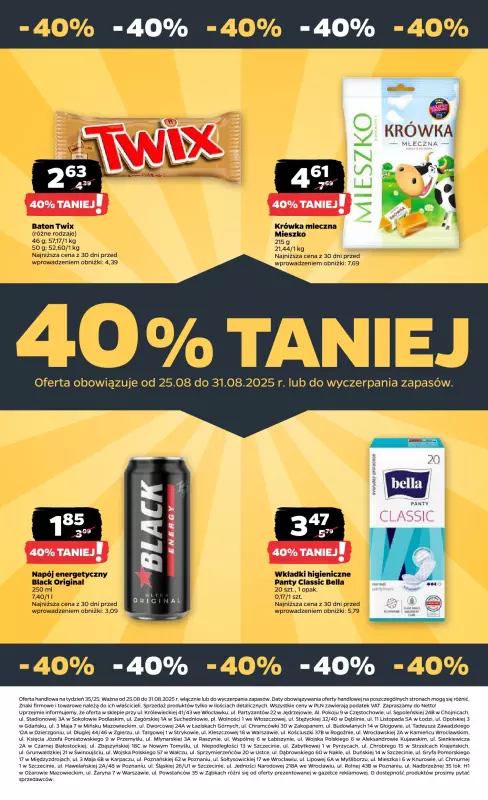 Netto - gazetka promocyjna Gazetka Spożywcza od poniedziałku 25.08 do niedzieli 31.08 - strona 26