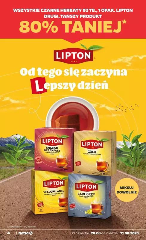 Netto - gazetka promocyjna Gazetka Spożywcza od czwartku 28.08 do niedzieli 31.08 - strona 4