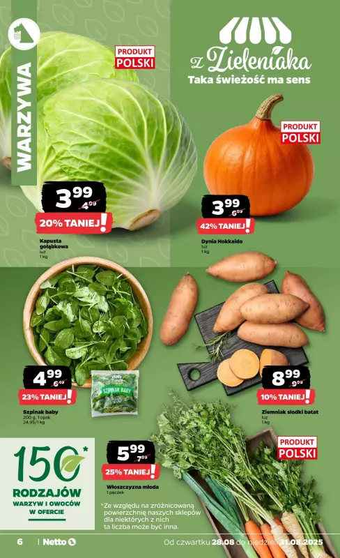 Netto - gazetka promocyjna Gazetka Spożywcza od czwartku 28.08 do niedzieli 31.08 - strona 6