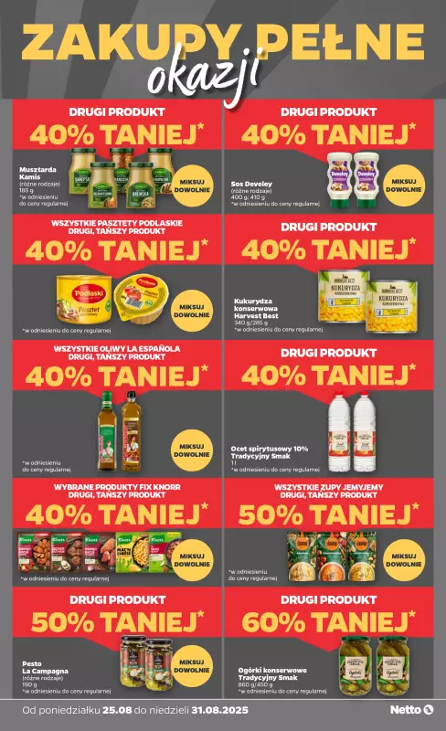 Netto - gazetka promocyjna Zakupy pełne okazji w Netto! od środy 27.08 do niedzieli 31.08 - strona 2