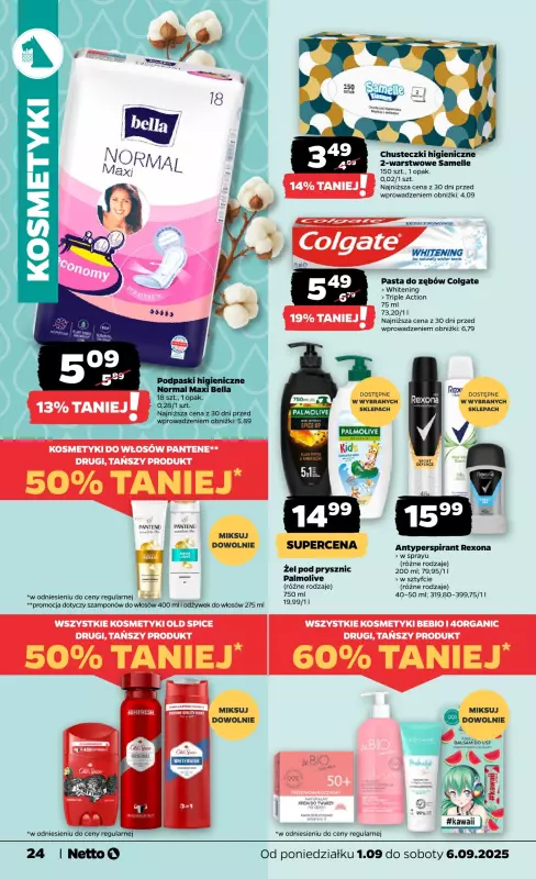 Netto - gazetka promocyjna Gazetka Spożywcza od poniedziałku 01.09 do soboty 06.09 - strona 24