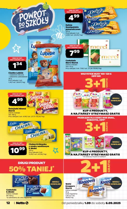 Netto - gazetka promocyjna Gazetka Spożywcza od poniedziałku 01.09 do soboty 06.09 - strona 12