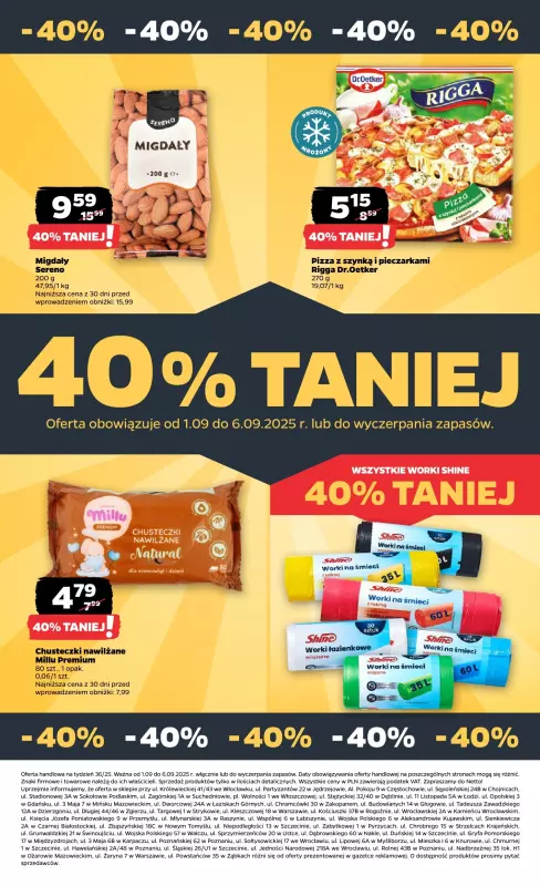 Netto - gazetka promocyjna Gazetka Spożywcza od poniedziałku 01.09 do soboty 06.09 - strona 26
