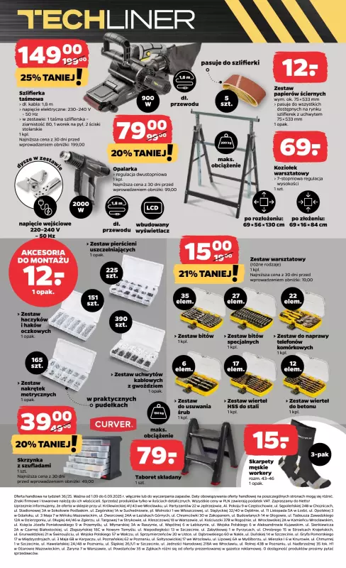 Netto - gazetka promocyjna Gazetka Non Food od poniedziałku 01.09 do soboty 06.09 - strona 3