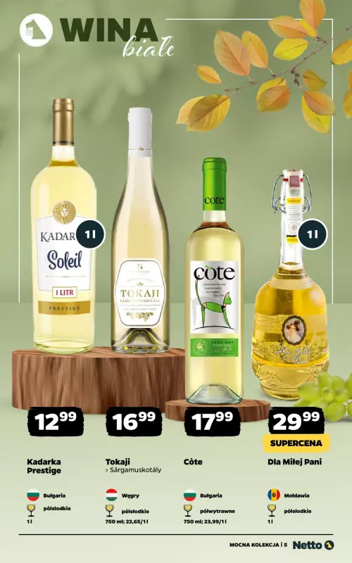 Netto - gazetka promocyjna Mocna Kolekcja od poniedziałku 01.09 do niedzieli 14.09 - strona 5