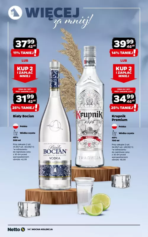 Netto - gazetka promocyjna Mocna Kolekcja od poniedziałku 01.09 do niedzieli 14.09 - strona 14